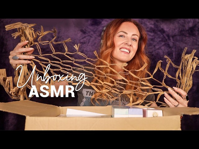 Unboxing a Gift ✨ ASMR ✨ Cardboard, Products, Packaging