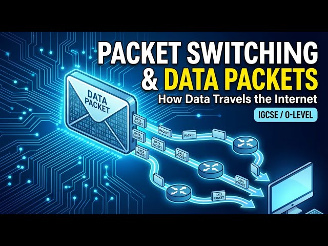 Packet Switching & Data Packets Explained | Computer Networks | IGCSE & O-Level CS