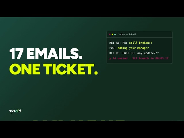 Stop managing ticket chaos. Give your IT team room to breathe.