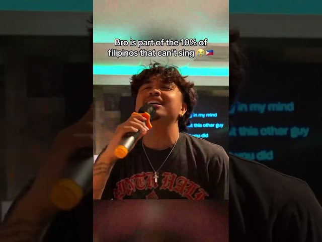Never let me sing again..