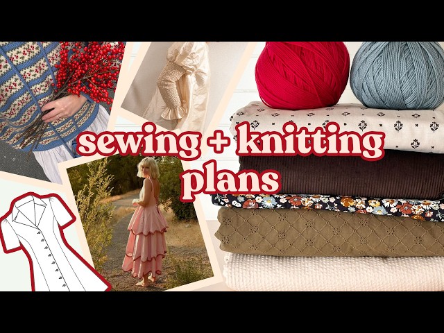 Everything I'm Excited to Sew & Make! (Sewing Project Ideas + Inspiration)