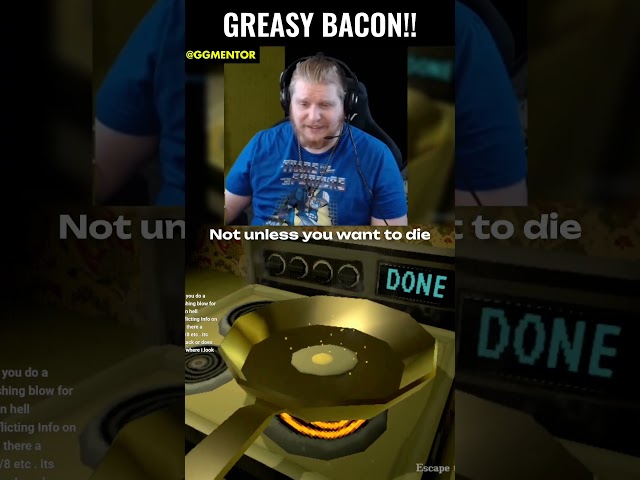 Greasy Bacon For Swamp Thing (Creature Kitchen)