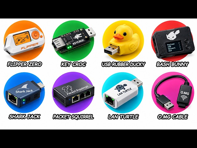 Every Dangerous Hacking Gadget Explained As Fast As Possible!