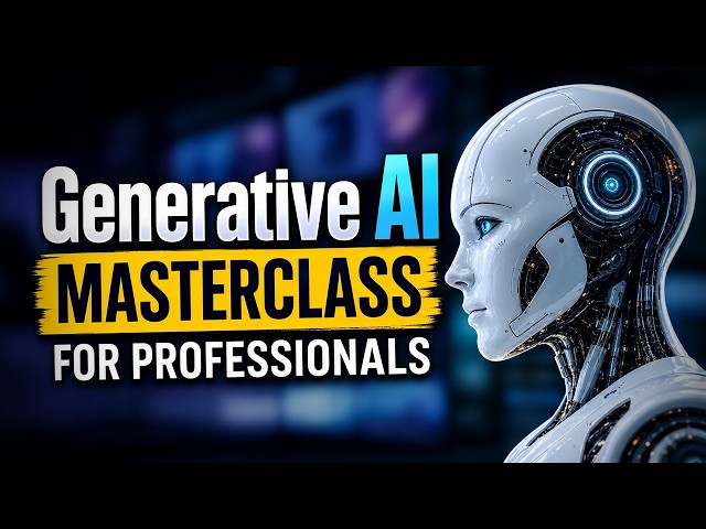 Generative AI Masterclass for Professionals