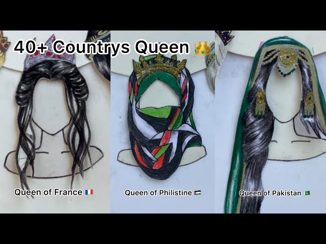 40+ country's queen 👑 // which country's queen are you ? ✨
