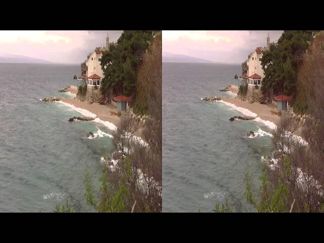 Sea Beach 3D - Free Stock Footage