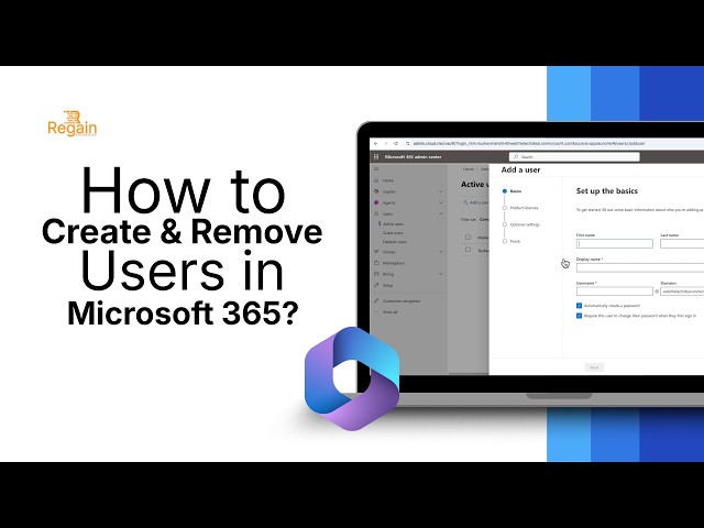 How to create and remove users in Microsoft