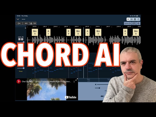iOS Chord AI Play any song, Extract Stems, Convert to MIDI - Tutorial: Overview
