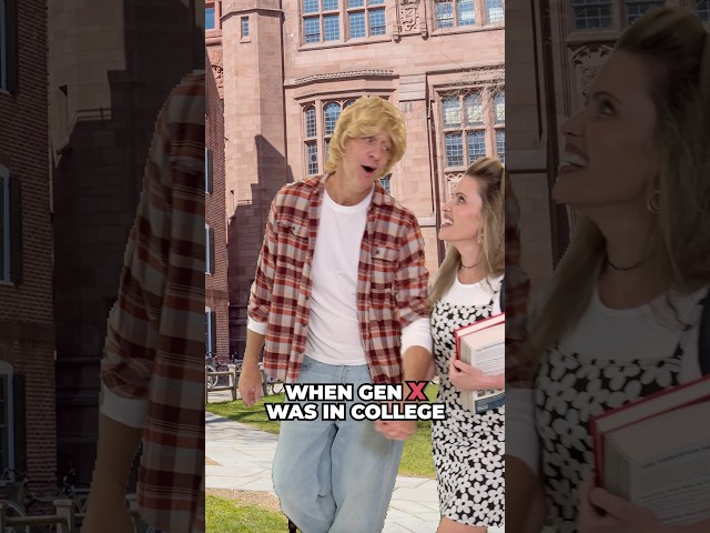 When Gen X Was In College... #SponsoredbyGSK