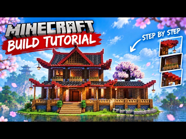 Japanese Family House | Minecraft Tutorial