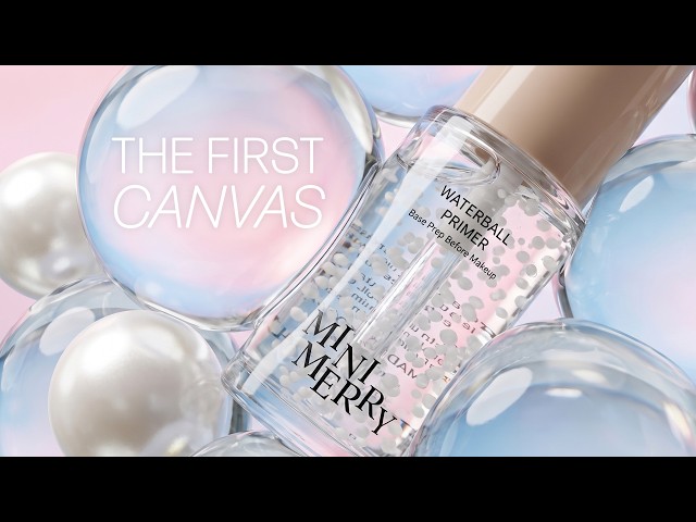 Tired of Cakey Foundation? ✨ Meet MINIMERRY Waterball Primer