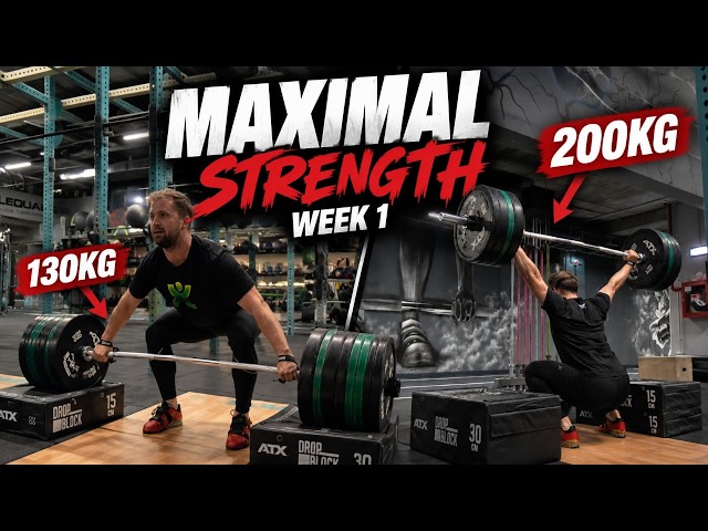 Starting My Maximal Strength Program | Week 1