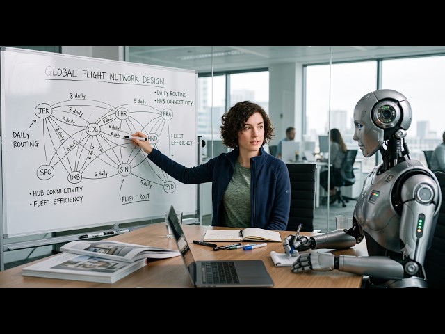 Mock AI/DSA Interview with @PKodes - Design a Flight Network - Lean Hire