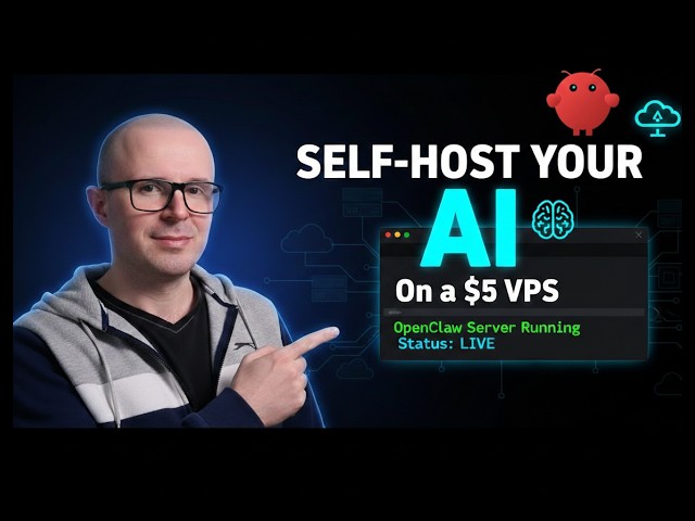 Self-Host OpenClaw on a VPS (Step-by-Step guide) #openclaw