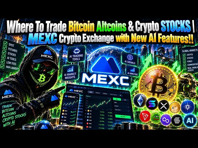 New MEXC Crypto Exchange AI Trading Agent - Bitcoin Altcoins Stocks Trading