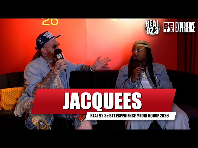 Jacquees Talks New Music & Growth | BET Experience Media House 2026
