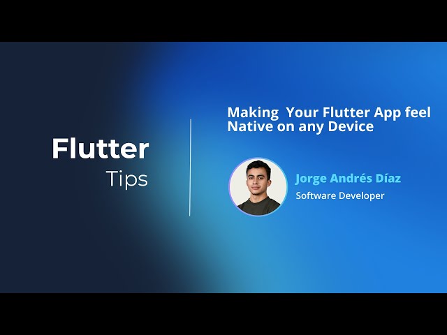 Flutter Tip #15 | Making Your Flutter App feel Native on any Device