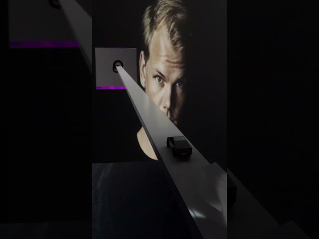 Driving through "Levels" by #avicii #3dart #cybertruck #musicsync