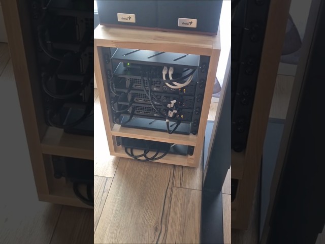 Home Lab #shorts #minilab #homelab #pcbuild #setup #desksetup #computerhardware #dell #serverrack
