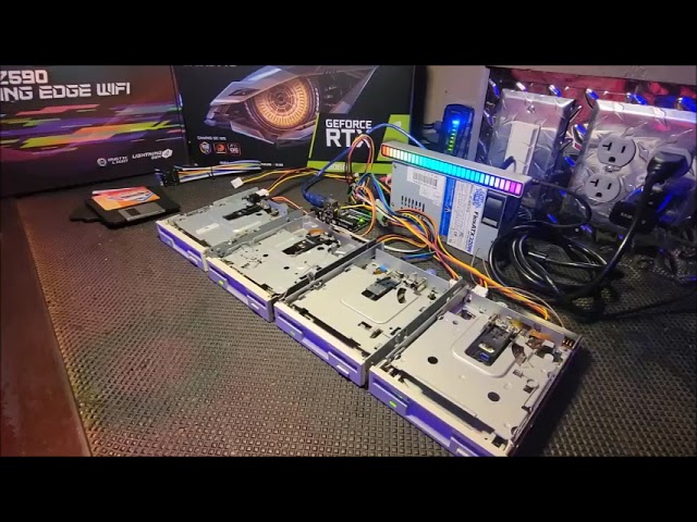 JAWS Theme on a 3½" Floppy Drive