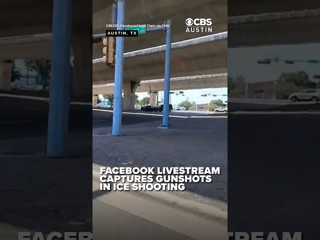 Facebook Livestream Captures Gunshots in Austin ICE Shooting