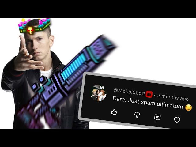 I Did people’s “DARES” in pixel gun 3D!