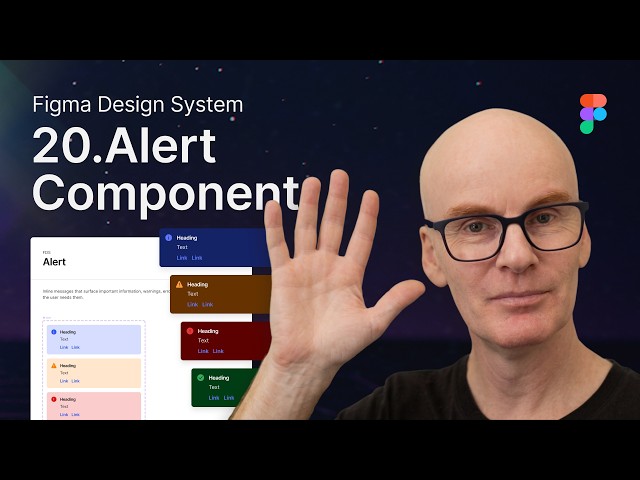 Figma Design System: 20 Alert Component