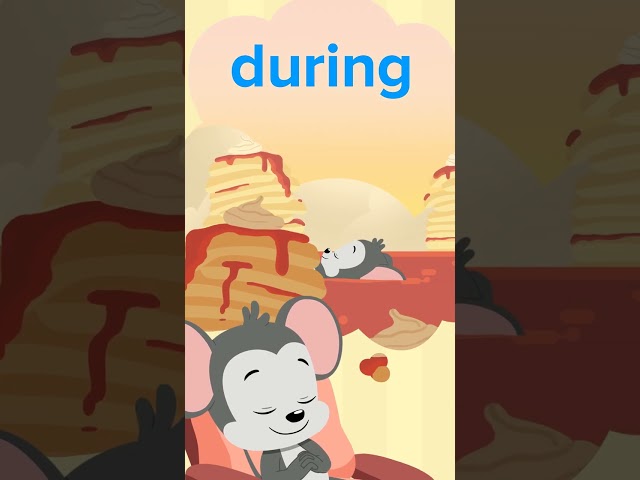 Kindergarten Sight Word: During | ABCmouse #learning #education #sightwordsforkids #kindergarten