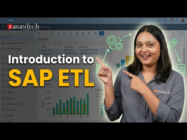 Introduction to SAP ETL (Extract, Transform, and Load) Training | ZaranTech