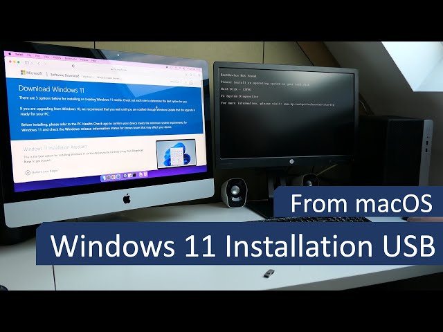 Create bootable Windows 11 installation USB from macOS