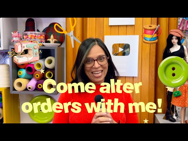 Average Day at my Tailoring Shop: Alter Orders with Me! (Tips & Tricks)  