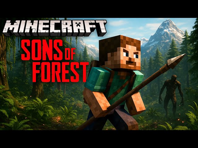 How I Made Minecraft Look & Feel Like Sons of the Forest – Mods & Shaders