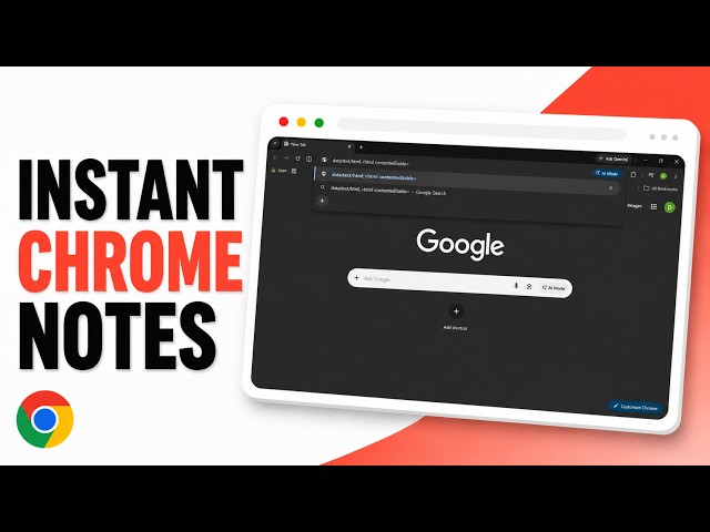 How to Use Google Chrome as a Text Notepad (Instant Scratch Space)