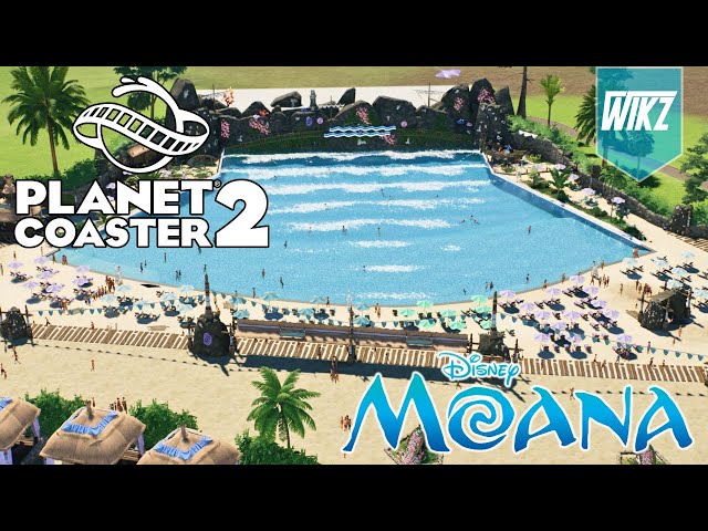 How to Make the Ultimate Wave Pool in Planet Coaster 2 | Moana Waterpark