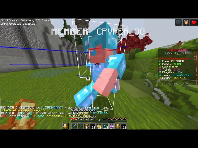[LT3] Firemc x Hackermc @PSD1 @minecraft #minecraftanimation