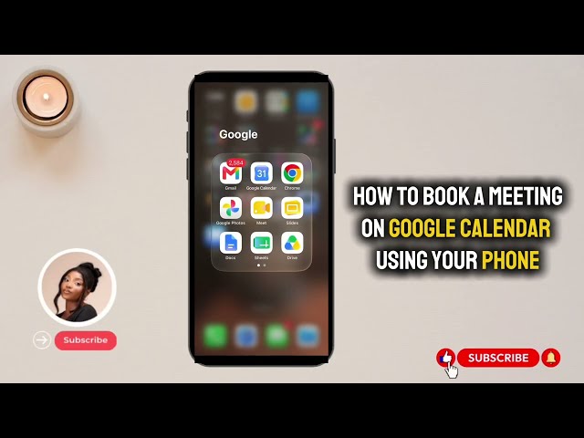 Virtual Assistant Tutorial: How to Book a Meeting on Google Calendar using your Phone
