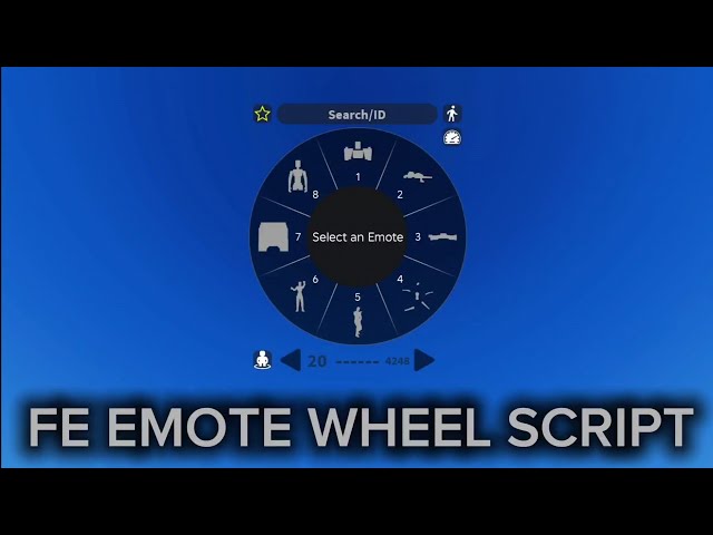 BEST FE Emote Wheel Script Roblox (Working 2026)