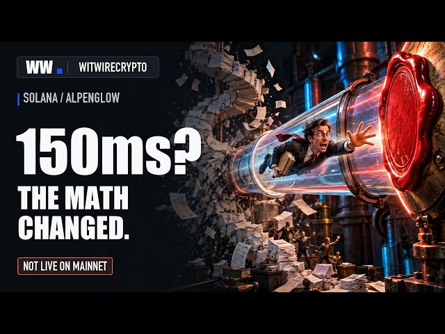 Solana Alpenglow's 150ms Finality: The Math Changed | Testnet vs Mainnet