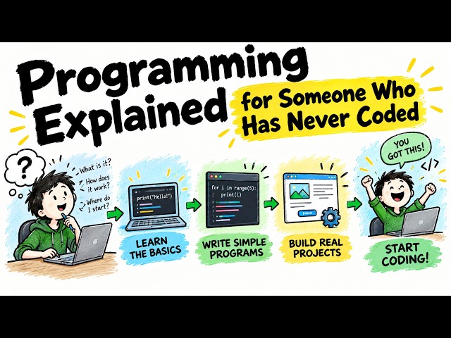 Programming Explained for Someone Who Has Never Coded