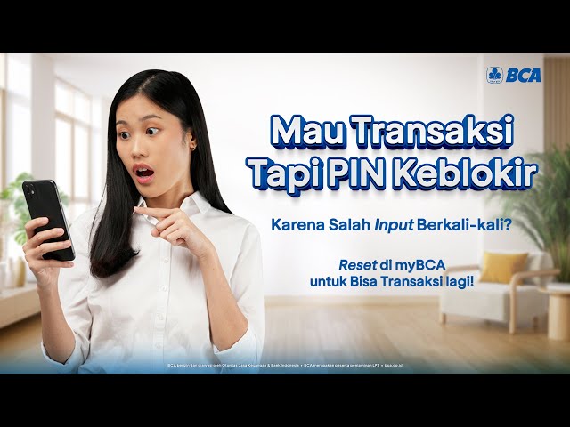 Cara Reset PIN BCA ID di myBCA