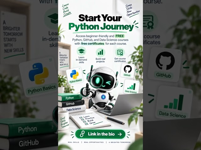 Learn Python From Zero: A Beginner-Friendly Course Path 🐍
