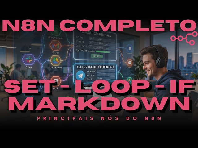 How to Create an AI AGENT from SCRATCH: Markdown and Key Nodes | n8n #3