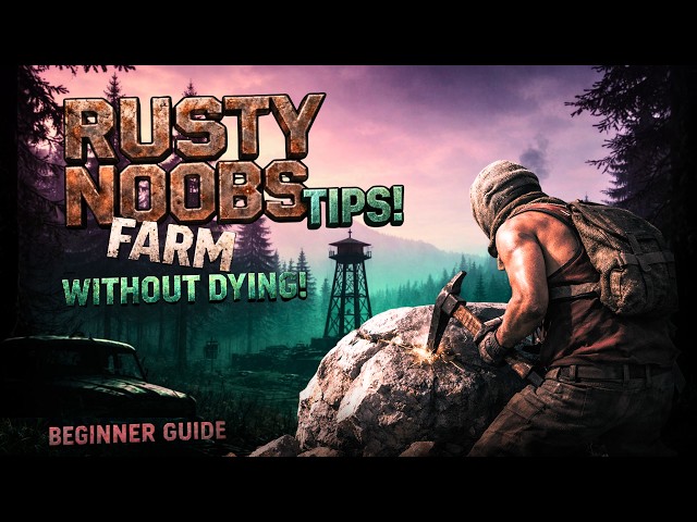Rust Beginner Guide: Where To Farm Without Dying