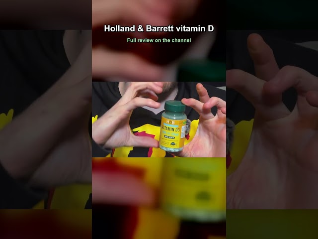 Holland & Barrett vitamin D - Super small and easy to take vitamin D