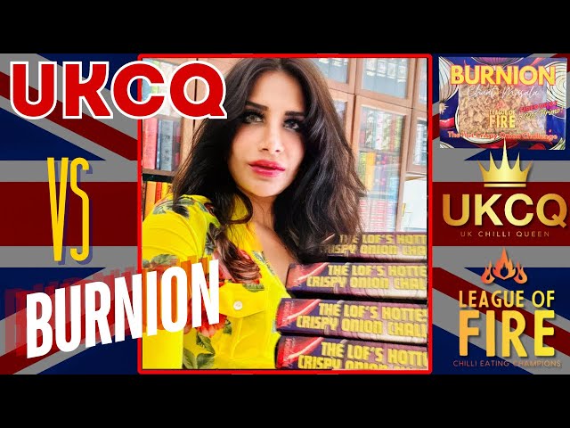 UK Chilli Queen attempts the League of Fire Burnion World Record!