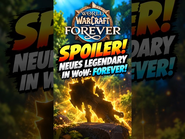 WARNING, SPOILERS: World of Warcraft: Forever is likely getting a new Legendary - for 3 classes