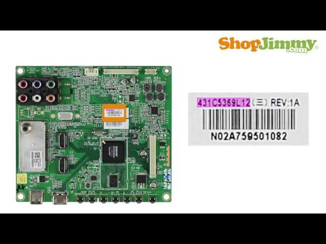 TV Part Number ID Guide for Sanyo Main, Digital, & Terminal Boards (LCD, LED, Plasma TVs)