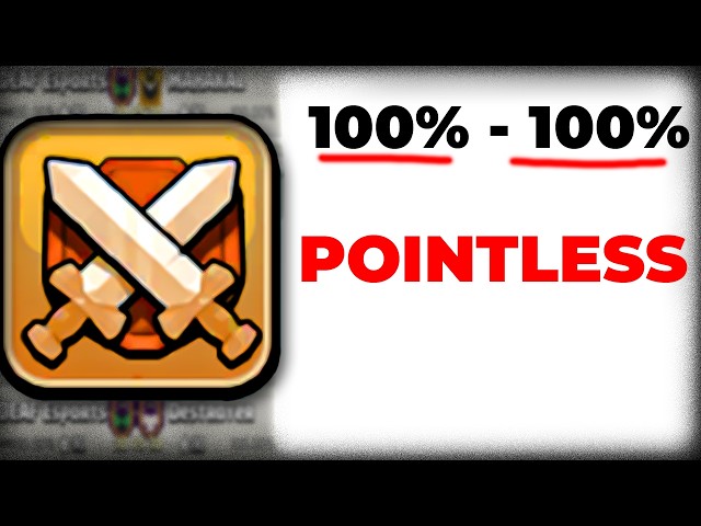 Clan Wars Need To Be Changed