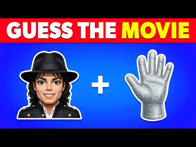 Guess the MOVIE by the Song & Emojis 🎙️🍿🎶 Michael Jackson, Hoppers, Swapped