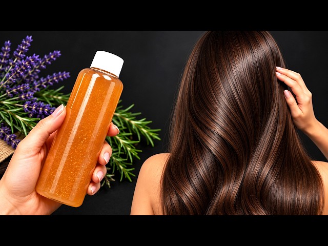 Add This to Your Shampoo and Your Hair Will Grow Like Crazy! Rosemary Hair Growth Shampoo!